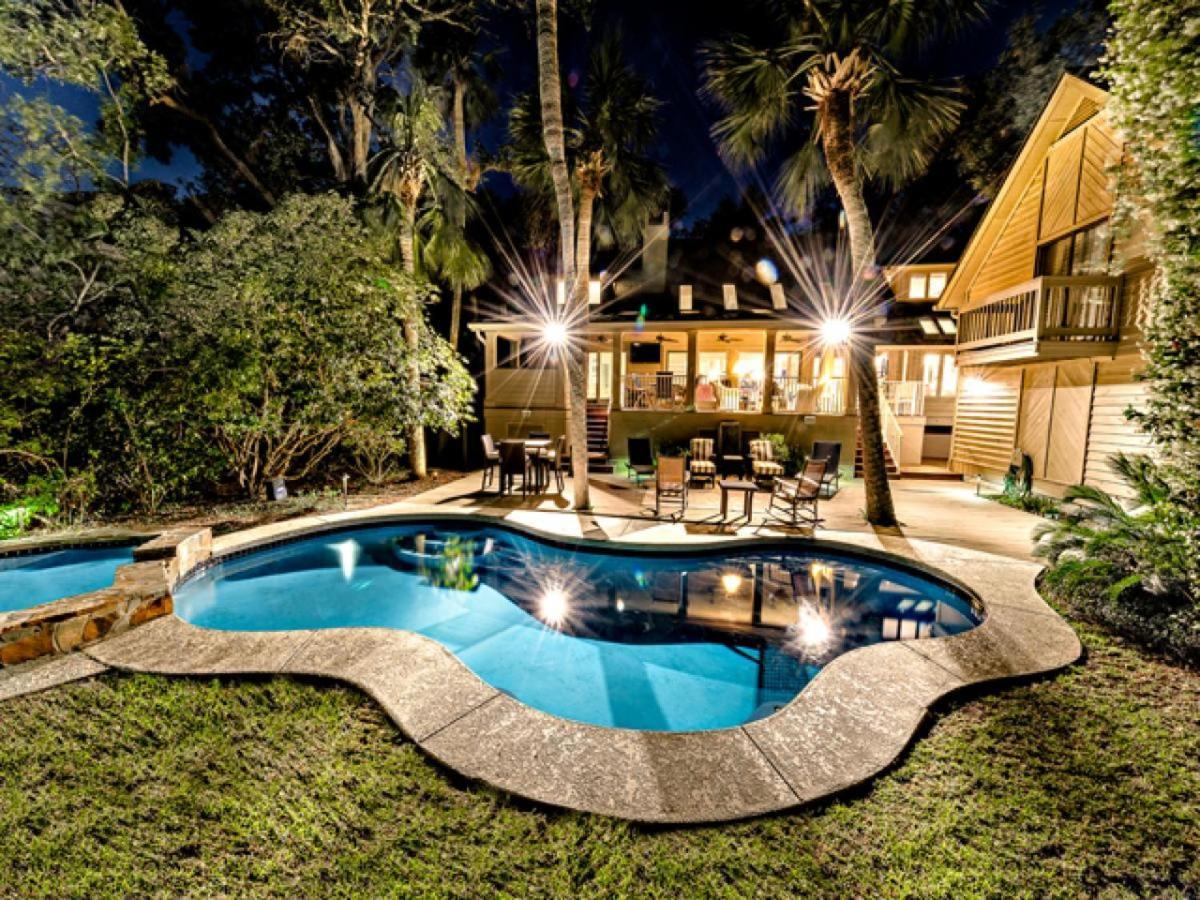 6 Junket Villa Pulau Hilton Head Luaran gambar