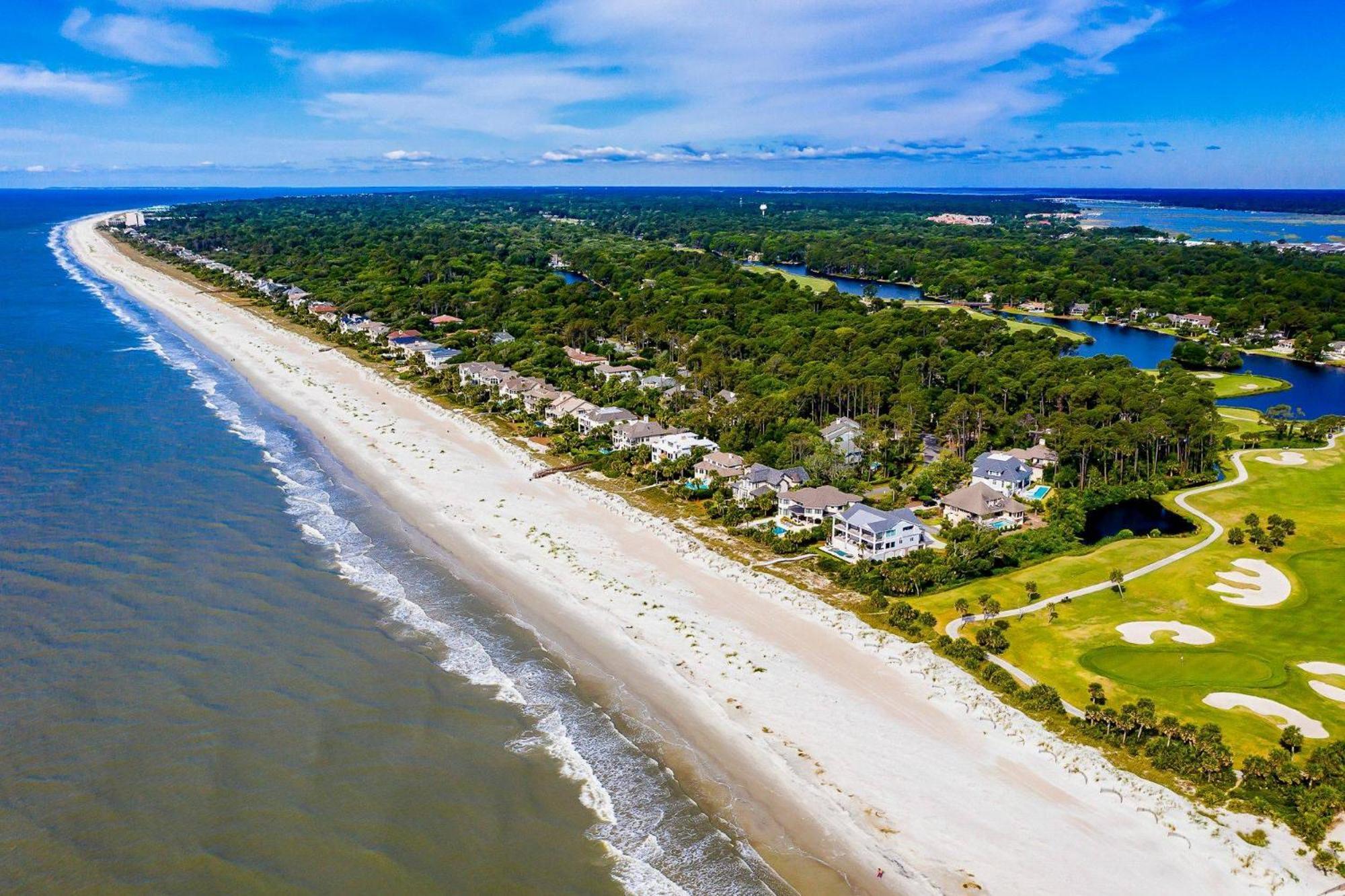 6 Junket Villa Pulau Hilton Head Luaran gambar
