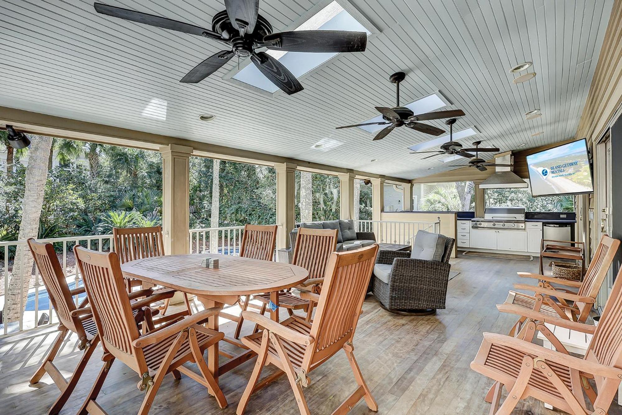 6 Junket Villa Pulau Hilton Head Luaran gambar